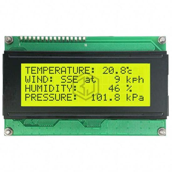 LK204-25-V - Matrix Orbital - Display Modules - LCD, OLED Character and Numeric