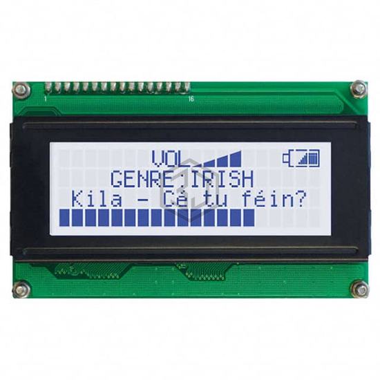 LK204-25-GW-V - Matrix Orbital - Display Modules - LCD, OLED Character and Numeric