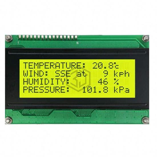 LK204-25-E - Matrix Orbital - Display Modules - LCD, OLED Character and Numeric