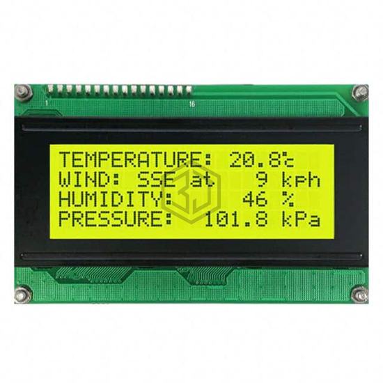 LK204-25-USB - Matrix Orbital - Display Modules - LCD, OLED Character and Numeric