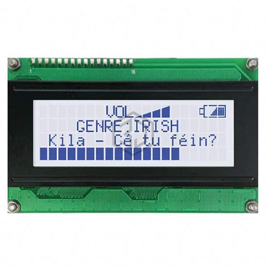 LK204-25-USB-GW-E - Matrix Orbital - Display Modules - LCD, OLED Character and Numeric