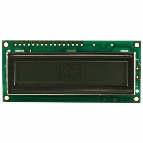 MDL-16166-SS-LV - Varitronix - Display Modules - LCD, OLED Character and Numeric