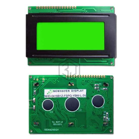 NHD-0416B1Z-FSPG-YBW-L-3V - Newhaven Display Intl - Display Modules - LCD, OLED Character and Numeric