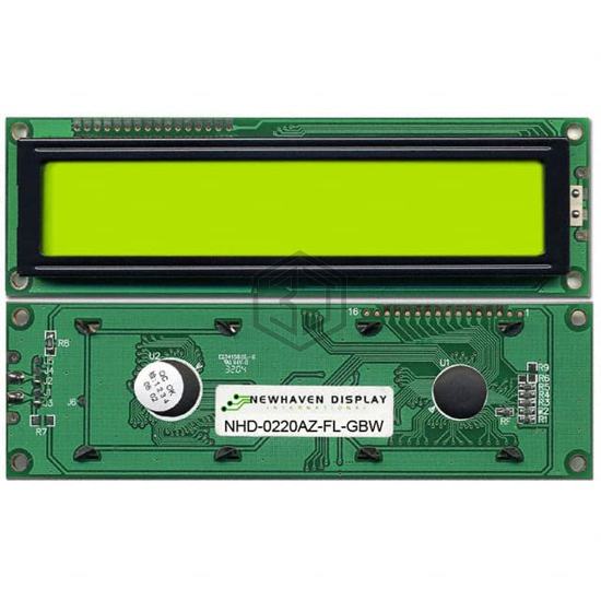 NHD-0220AZ-FL-GBW - Newhaven Display Intl - Display Modules - LCD, OLED Character and Numeric