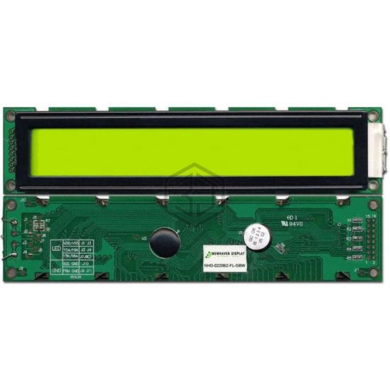 NHD-0220BZ-FL-GBW - Newhaven Display Intl - Display Modules - LCD, OLED Character and Numeric