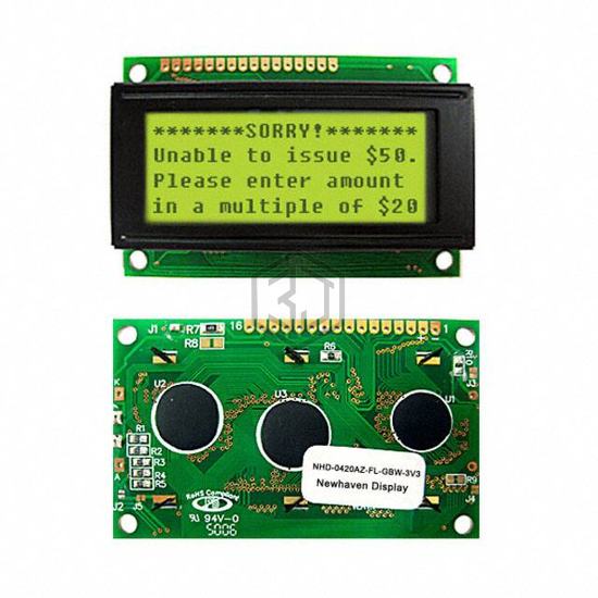 NHD-0420AZ-FL-GBW-3V - Newhaven Display Intl - Display Modules - LCD, OLED Character and Numeric