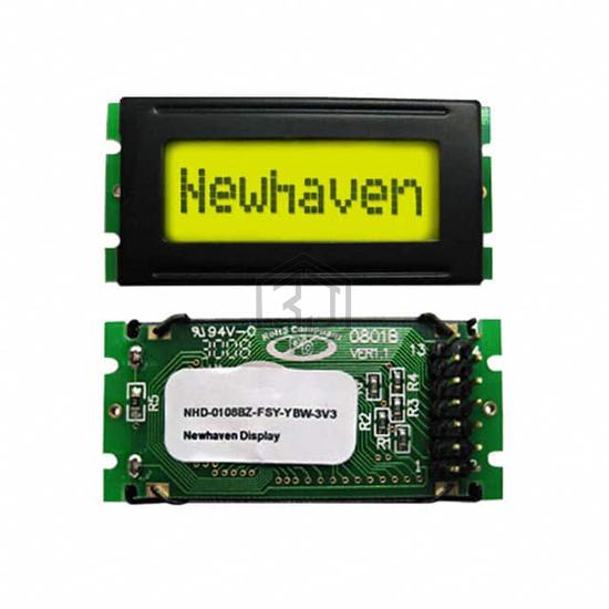 NHD-0108BZ-FSY-YBW-3V3 - Newhaven Display Intl - Display Modules - LCD, OLED Character and Numeric