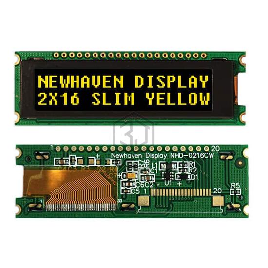 NHD-0216CW-AY3 - Newhaven Display Intl - Display Modules - LCD, OLED Character and Numeric