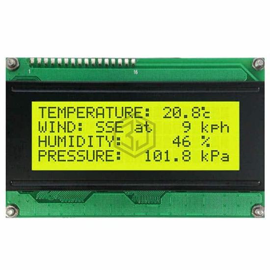LK204-25-422-V - Matrix Orbital - Display Modules - LCD, OLED Character and Numeric