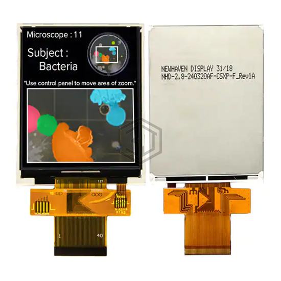 NHD-2.8-240320AF-CSXP-F - Newhaven Display Intl - Display Modules - LCD, OLED, Graphic