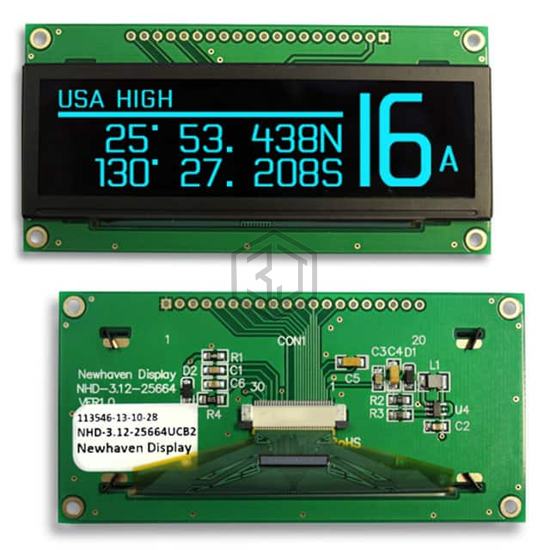 NHD-3.12-25664UCB2 - Newhaven Display Intl - Display Modules - LCD, OLED, Graphic