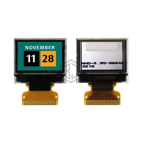 NHD-0.95-9664G - Newhaven Display Intl - Display Modules - LCD, OLED, Graphic