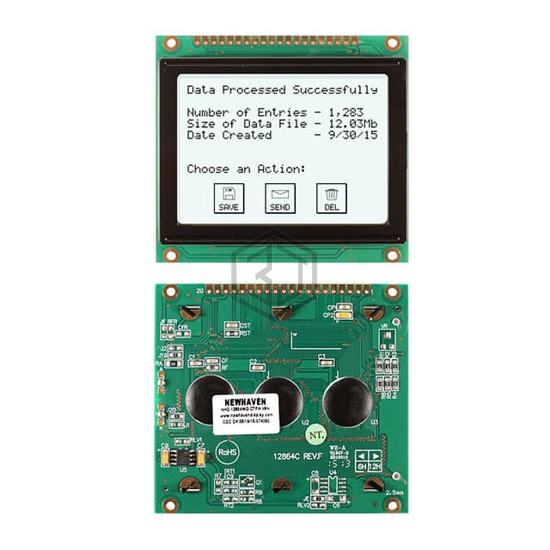 NHD-12864WG-CTFH-V#N - Newhaven Display Intl - Display Modules - LCD, OLED, Graphic
