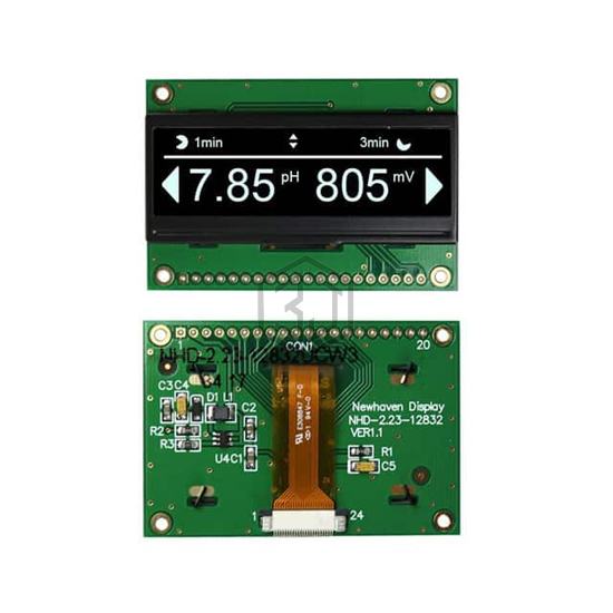 NHD-2.23-12832UCW3 - Newhaven Display Intl - Display Modules - LCD, OLED, Graphic
