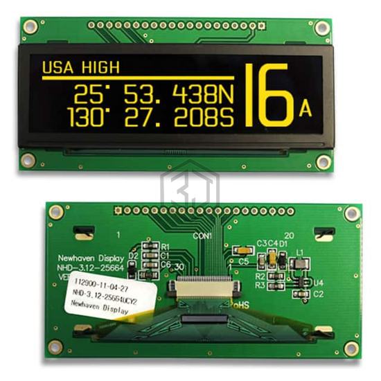 NHD-3.12-25664UCY2 - Newhaven Display Intl - Display Modules - LCD, OLED, Graphic
