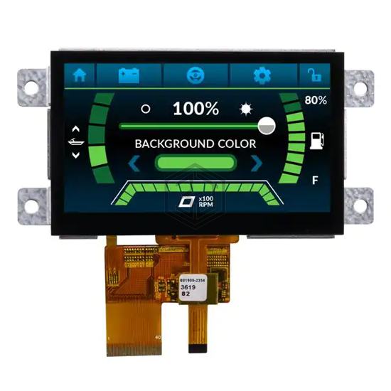 NHD-4.3-800480MB-ASXP-CTP - Newhaven Display Intl - Display Modules - LCD, OLED, Graphic