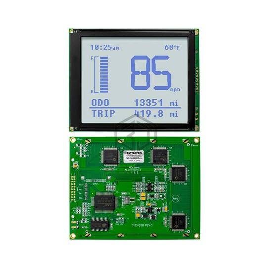 NHD-160128WG-BTGH-VZ#-1 - Newhaven Display Intl - Display Modules - LCD, OLED, Graphic