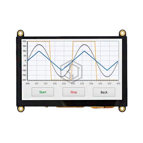 HTT50A-TPC-BLM-B0-H6-CH-V5 - Matrix Orbital - Display Modules - LCD, OLED, Graphic