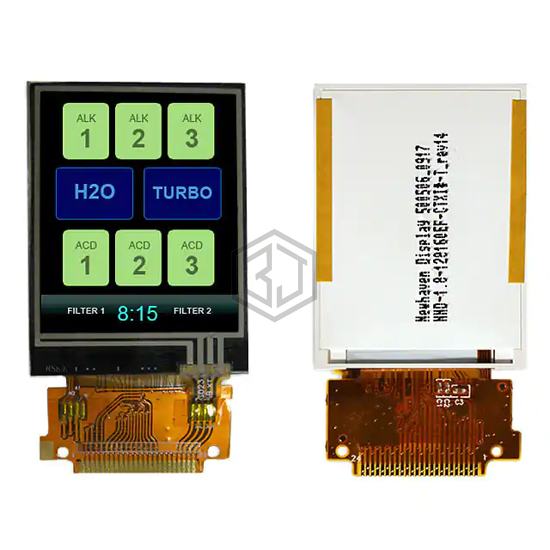 NHD-1.8-128160EF-CTXI#-T - Newhaven Display Intl - Display Modules - LCD, OLED, Graphic