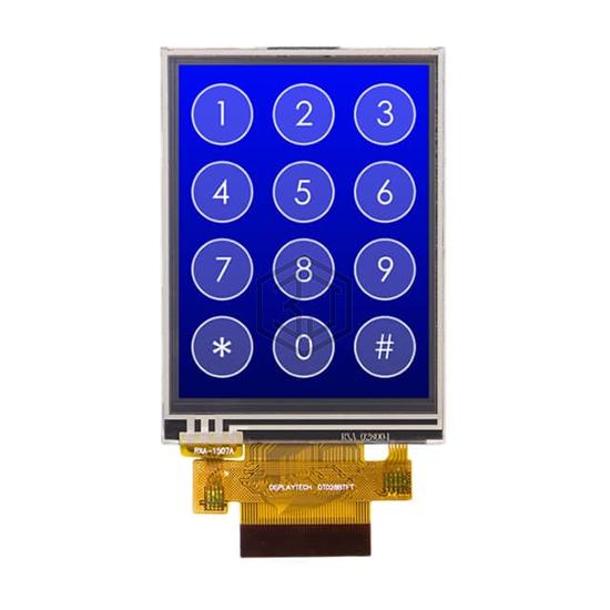 DT028BTFT-TS - Displaytech - Display Modules - LCD, OLED, Graphic