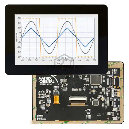 HTT50G-TPC-BLM-B0-H6-CH-V5 - Matrix Orbital - Display Modules - LCD, OLED, Graphic