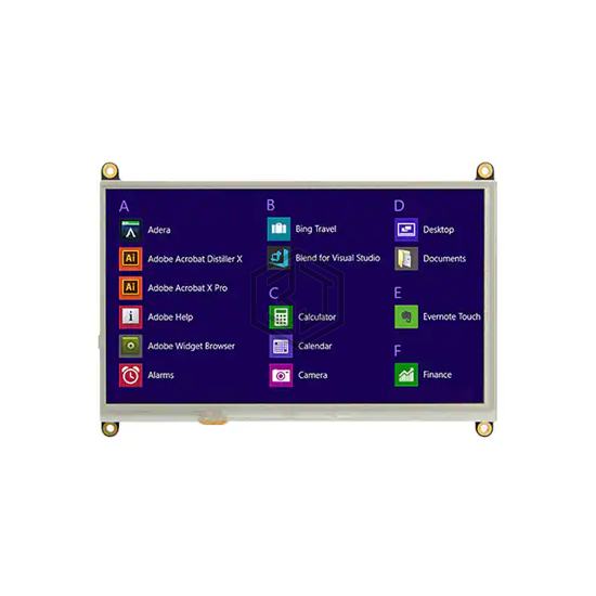 HTT70A-TPR-BLM-B0-H5-CH-V5 - Matrix Orbital - Display Modules - LCD, OLED, Graphic