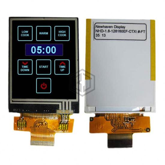 NHD-1.8-128160EF-CTXI#-FT - Newhaven Display Intl - Display Modules - LCD, OLED, Graphic