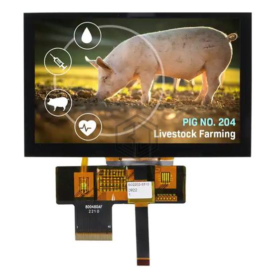 NHD-5.0-800480AF-ASXP-CTP - Newhaven Display Intl - Display Modules - LCD, OLED, Graphic