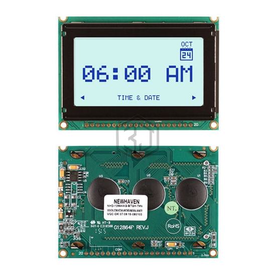 NHD-12864WG-BTGH-T#N - Newhaven Display Intl - Display Modules - LCD, OLED, Graphic