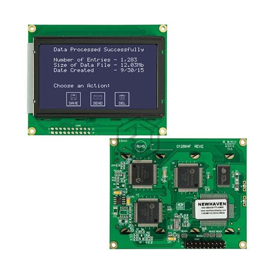 NHD-12864WG-FTTI-VZ#000 - Newhaven Display Intl - Display Modules - LCD, OLED, Graphic