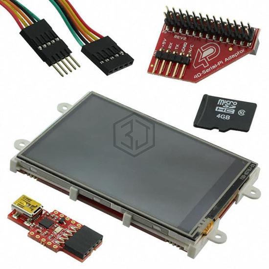 SK-32PTU-AR - 4D Systems Pty Ltd - Display Modules - LCD, OLED, Graphic