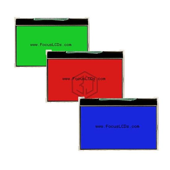 G126CLGFGL16WTCCXAL - Focus LCDs - Display Modules - LCD, OLED, Graphic