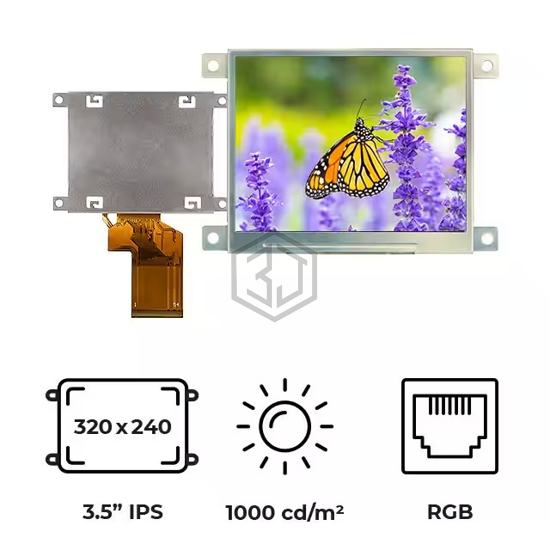RVT35HHTFWN00 - Riverdi - Display Modules - LCD, OLED, Graphic