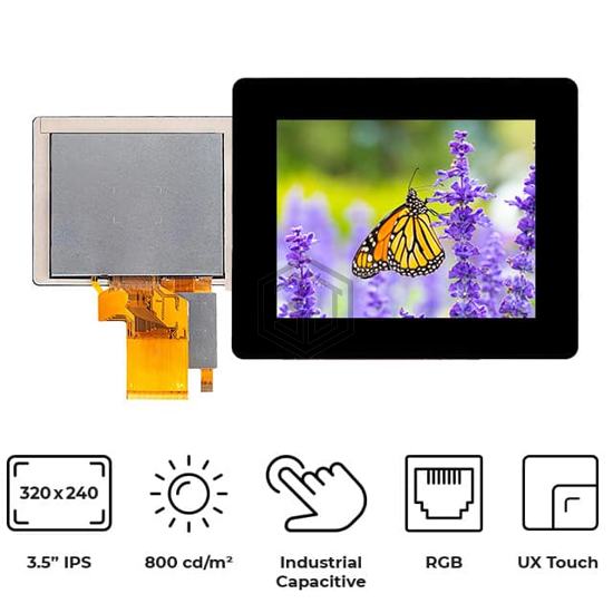RVT35HHTNWC00 - Riverdi - Display Modules - LCD, OLED, Graphic
