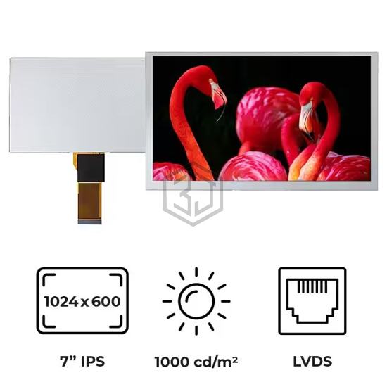 RVT70HSLNWN00 - Riverdi - Display Modules - LCD, OLED, Graphic