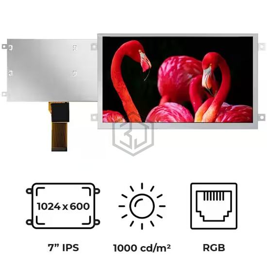 RVT70HSTFWN00 - Riverdi - Display Modules - LCD, OLED, Graphic