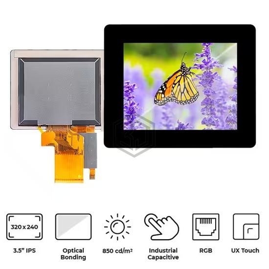 RVT35HHTNWC00-B - Riverdi - Display Modules - LCD, OLED, Graphic