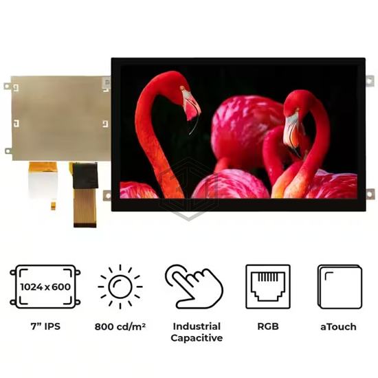 RVT70HSTFWCA0 - Riverdi - Display Modules - LCD, OLED, Graphic