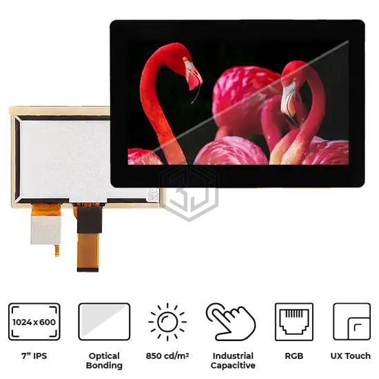 RVT70HSTNWC00-B - Riverdi - Display Modules - LCD, OLED, Graphic
