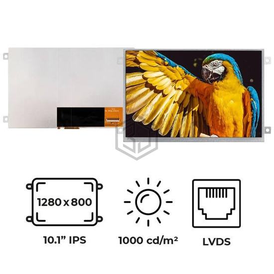 RVT101HVLFWN00 - Riverdi - Display Modules - LCD, OLED, Graphic