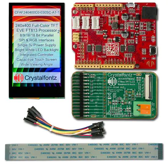 CFAF240400C0-030SC-A1-2 - Crystalfontz - Display Modules - LCD, OLED, Graphic