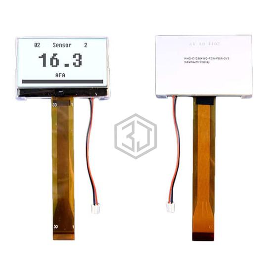 NHD-C12864WC-FSW-FBW-3V3 - Newhaven Display Intl - Display Modules - LCD, OLED, Graphic