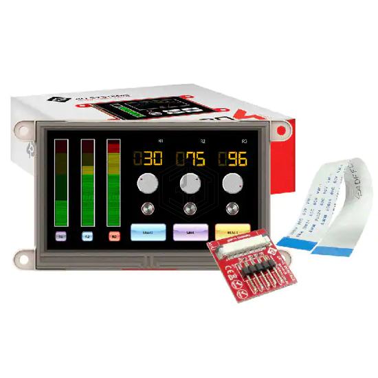 GEN4-ULCD-43DT - 4D Systems Pty Ltd - Display Modules - LCD, OLED, Graphic