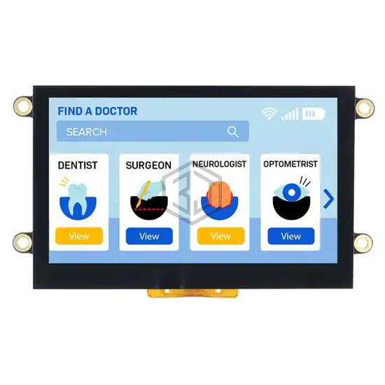 NHD-4.3-800480FT-CSXP-CTP - Newhaven Display Intl - Display Modules - LCD, OLED, Graphic