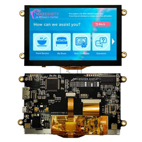 NHD-5.0-HDMI-N-RTXL-CTU - Newhaven Display Intl - Display Modules - LCD, OLED, Graphic