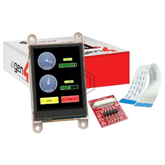GEN4-ULCD-24D - 4D Systems Pty Ltd - Display Modules - LCD, OLED, Graphic