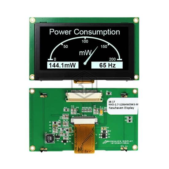 NHD-2.7-12864WDW3-M - Newhaven Display Intl - Display Modules - LCD, OLED, Graphic