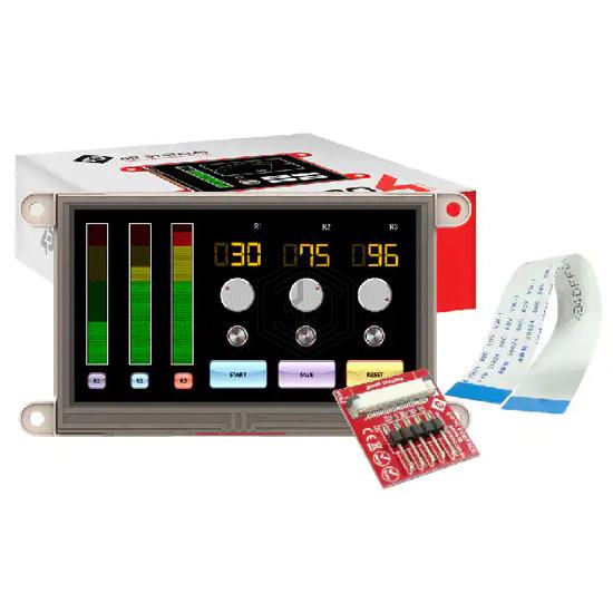 GEN4-ULCD-43D - 4D Systems Pty Ltd - Display Modules - LCD, OLED, Graphic