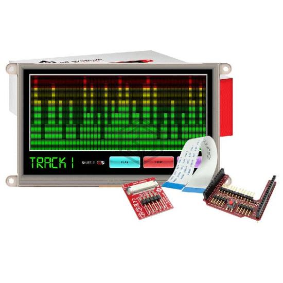 GEN4-ULCD-70DT-AR - 4D Systems Pty Ltd - Display Modules - LCD, OLED, Graphic