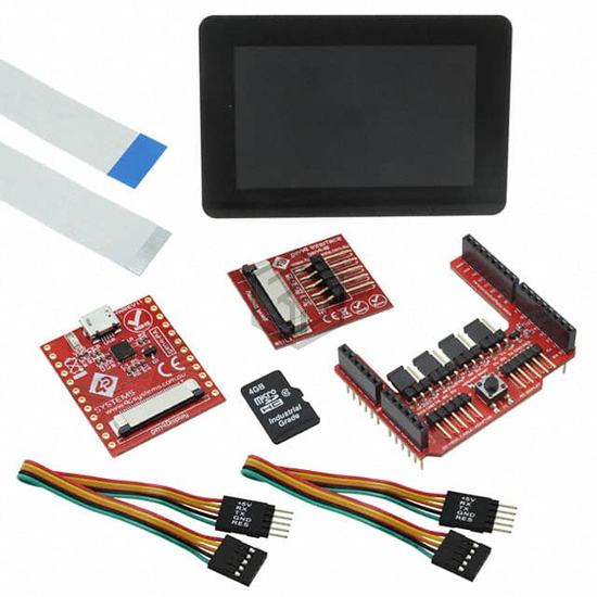 SK-GEN4-70DCT-CLB-SB-AR - 4D Systems Pty Ltd - Display Modules - LCD, OLED, Graphic